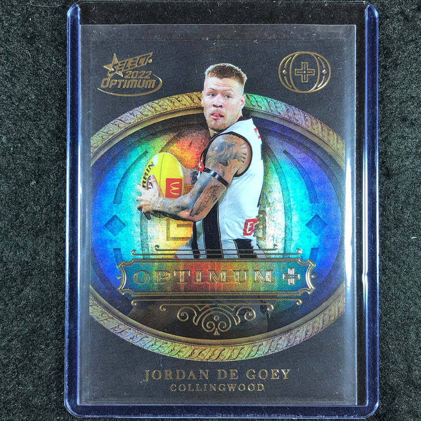 2022 Select AFL Optimum JORDAN DE GOEY Optimum Plus 66/115