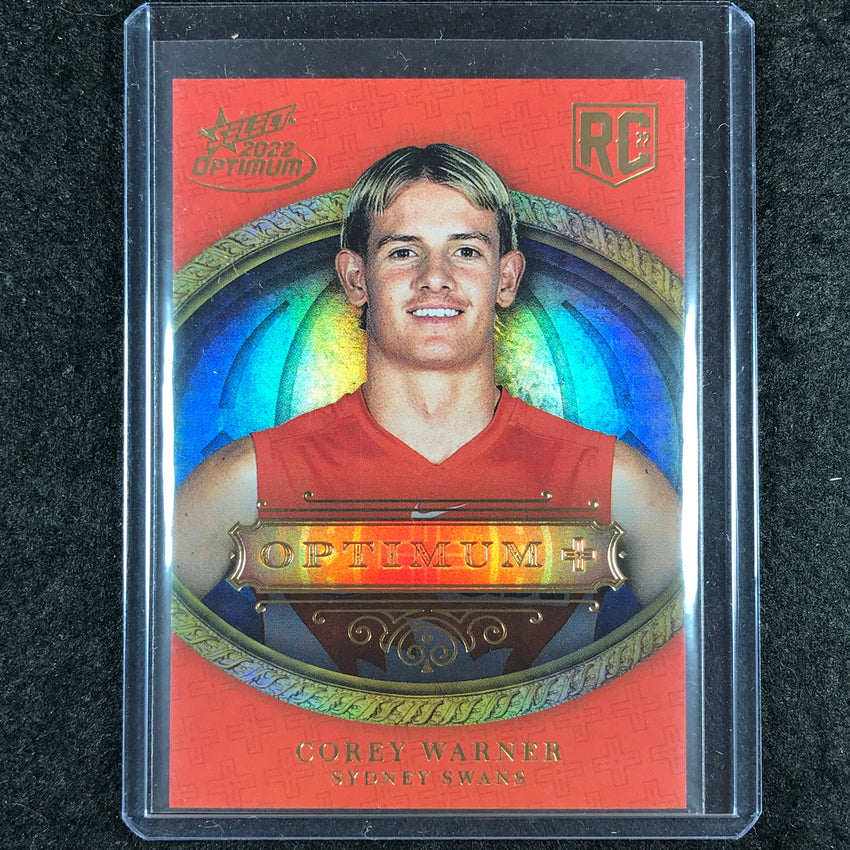 2022 Select AFL Optimum COREY WARNER Optimum Plus RC 92/115