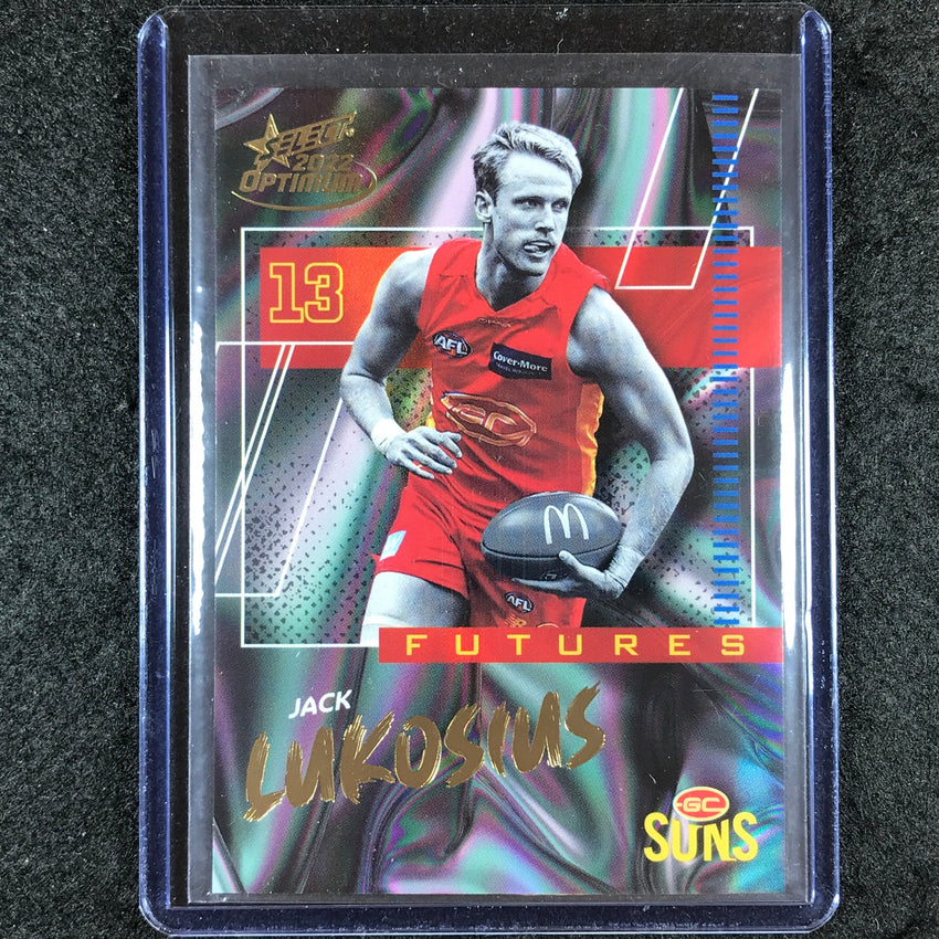 2022 Select AFL Optimum JACK LUKOSIUS Futures 14/95