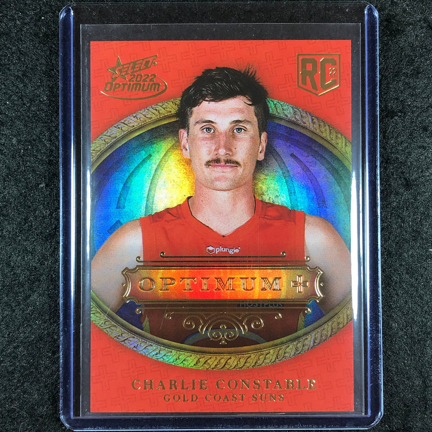 2022 Select AFL Optimum CHARLIE CONSTABLE Optimum Plus RC 113/115