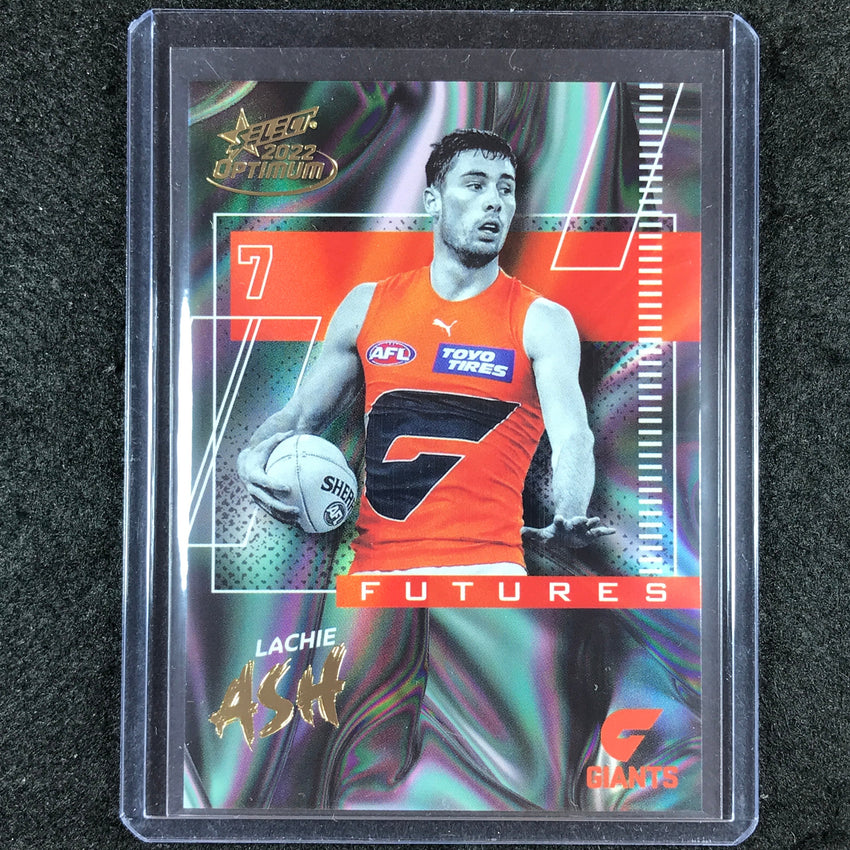 2022 Select AFL Optimum LACHIE ASH Futures 10/95
