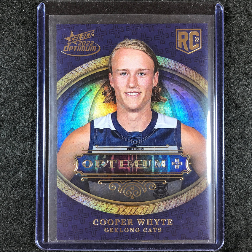 2022 Select AFL Optimum COOPER WHYTE Optimum Plus RC 61/115