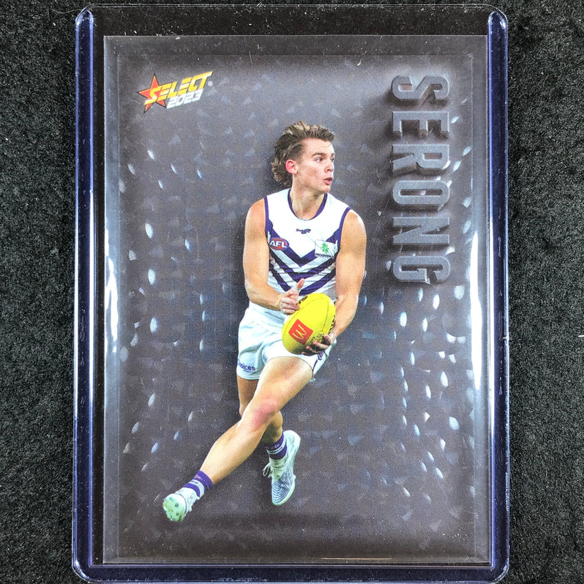 2023 Select AFL Footy Stars CALEB SERONG Carbon 150/195