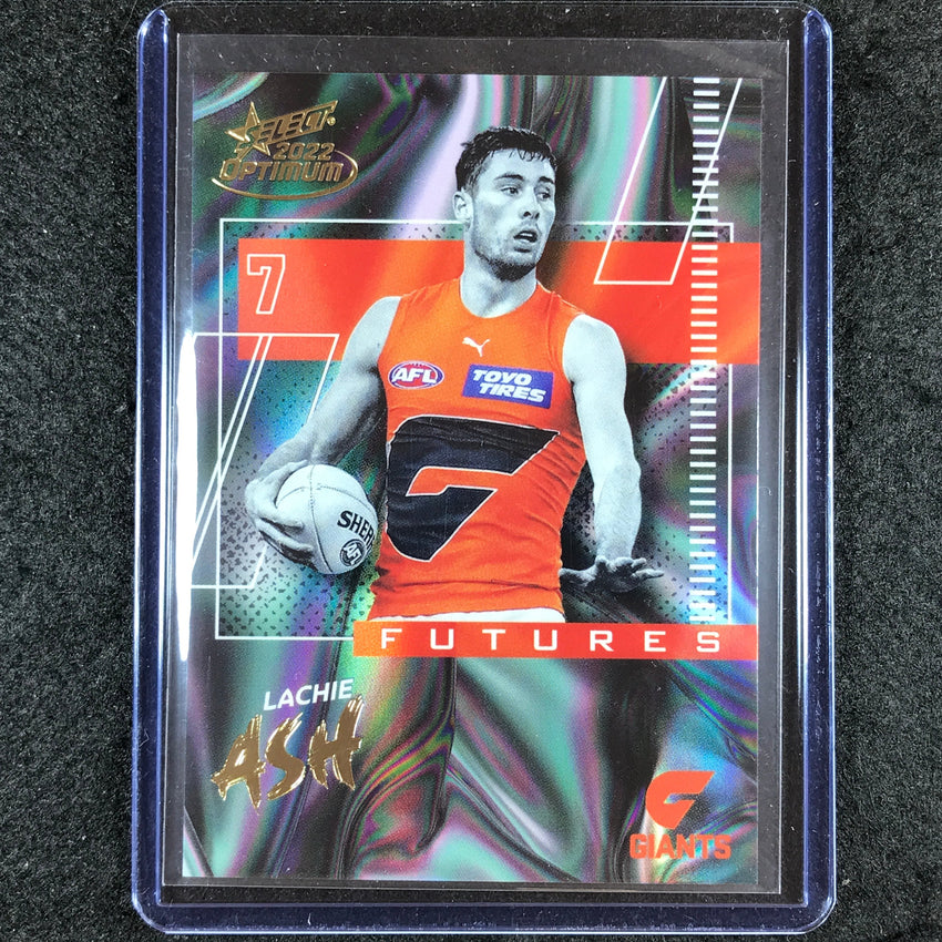 2022 Select AFL Optimum LACHIE ASH Futures 82/95