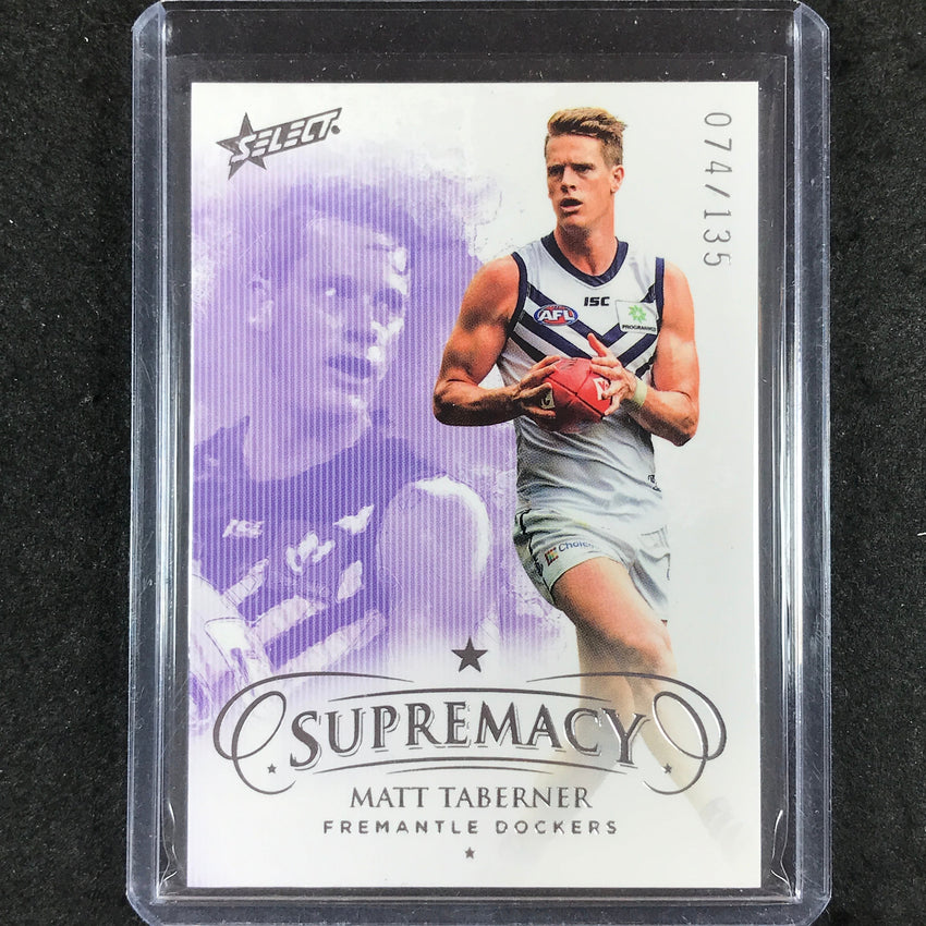 2021 Select AFL Supremacy MATT TABERNER Base 74/135