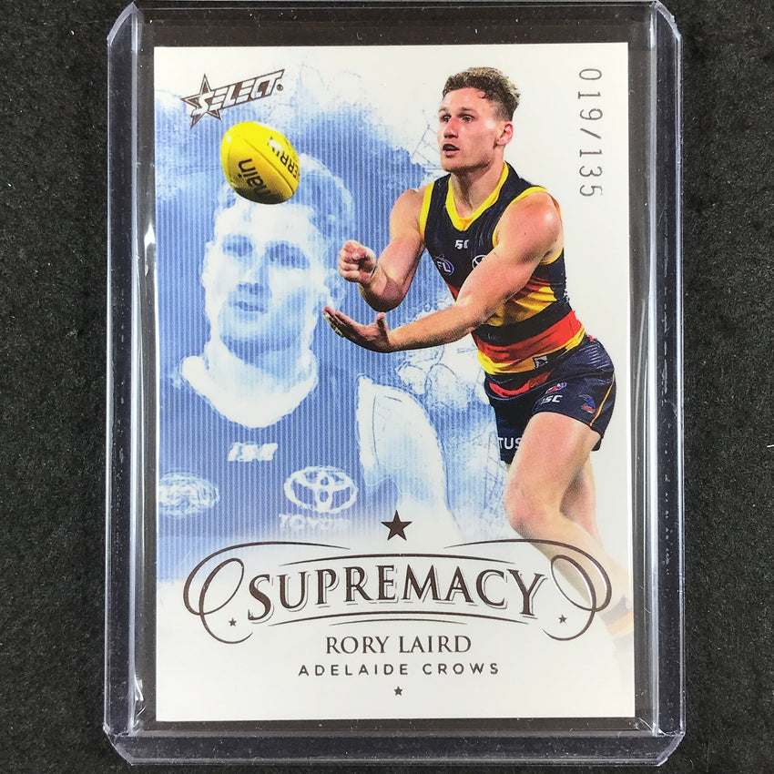 2021 Select AFL Supremacy RORY LAIRD Base 19/135