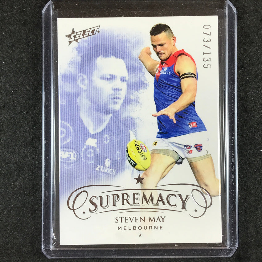2021 Select AFL Supremacy STEVEN MAY Base 73/135