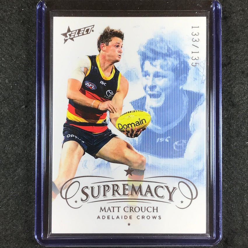 2021 Select AFL Supremacy MATT CROUCH Base 133/135