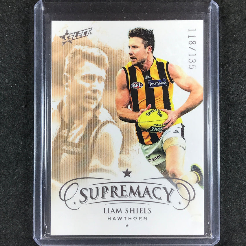 2021 Select AFL Supremacy LIAM SHIELS Base 118/135