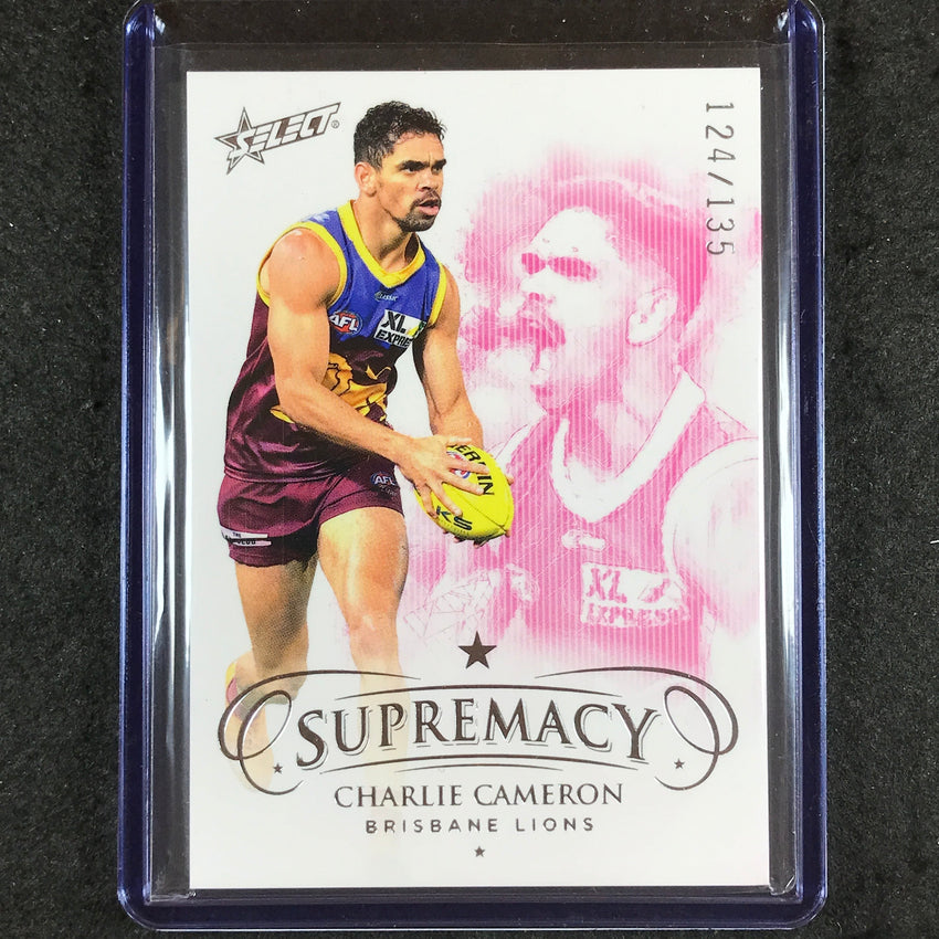 2021 Select AFL Supremacy CHARLIE CAMERON Base 124/135