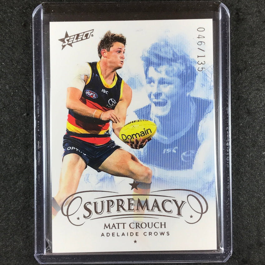 2021 Select AFL Supremacy MATT CROUCH Base 46/135