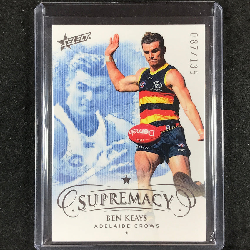 2021 Select AFL Supremacy BEN KEAYS Base 87/135