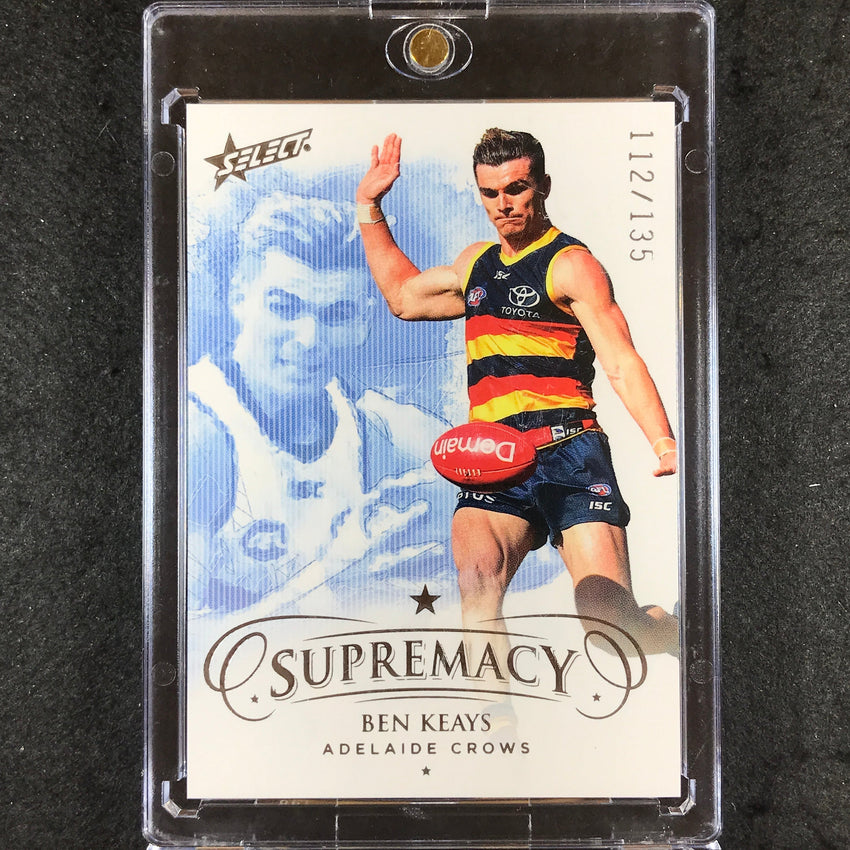 2021 Select AFL Supremacy BEN KEAYS Base 112/135