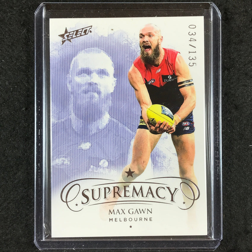 2021 Select AFL Supremacy MAX GAWN Base 34/135