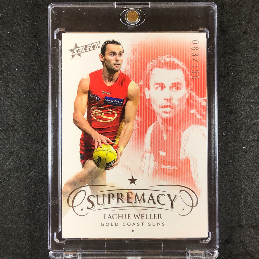 2021 Select AFL Supremacy LACHIE WELLER Base 89/135