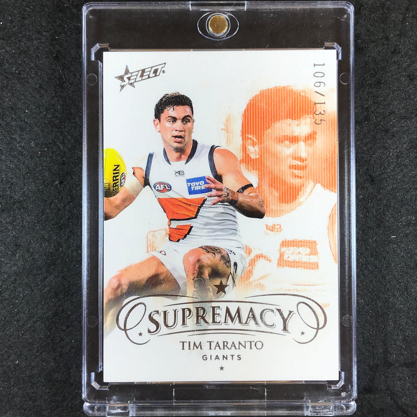 2021 Select AFL Supremacy TIM TARANTO Base 106/135