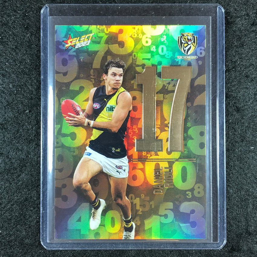 2023 Select AFL Footy Stars DANIEL RIOLI Numbers 008/255