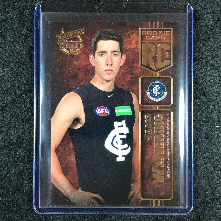 2016 Select AFL Certified JACOB WEITERING RC 215/240