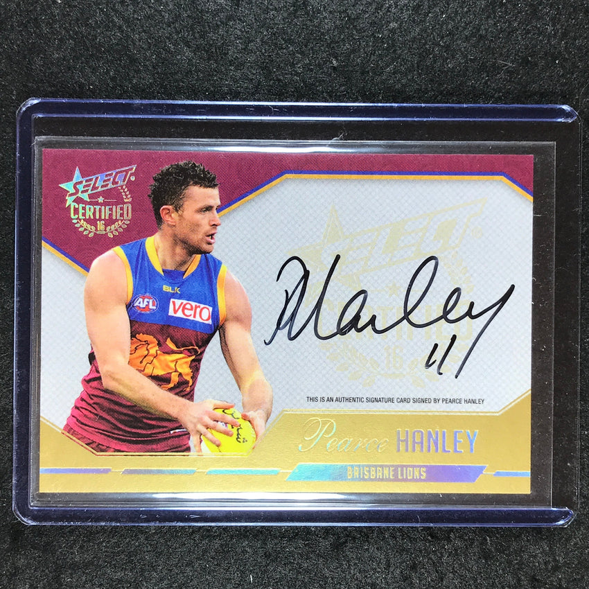 2016 Select AFL Certified PEARCE HANLEY Signature 148/240