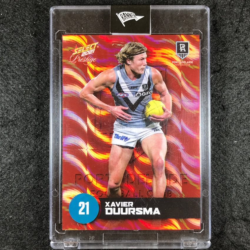 2021 Select AFL Prestige XAVIER DUURSMA Red 003/210
