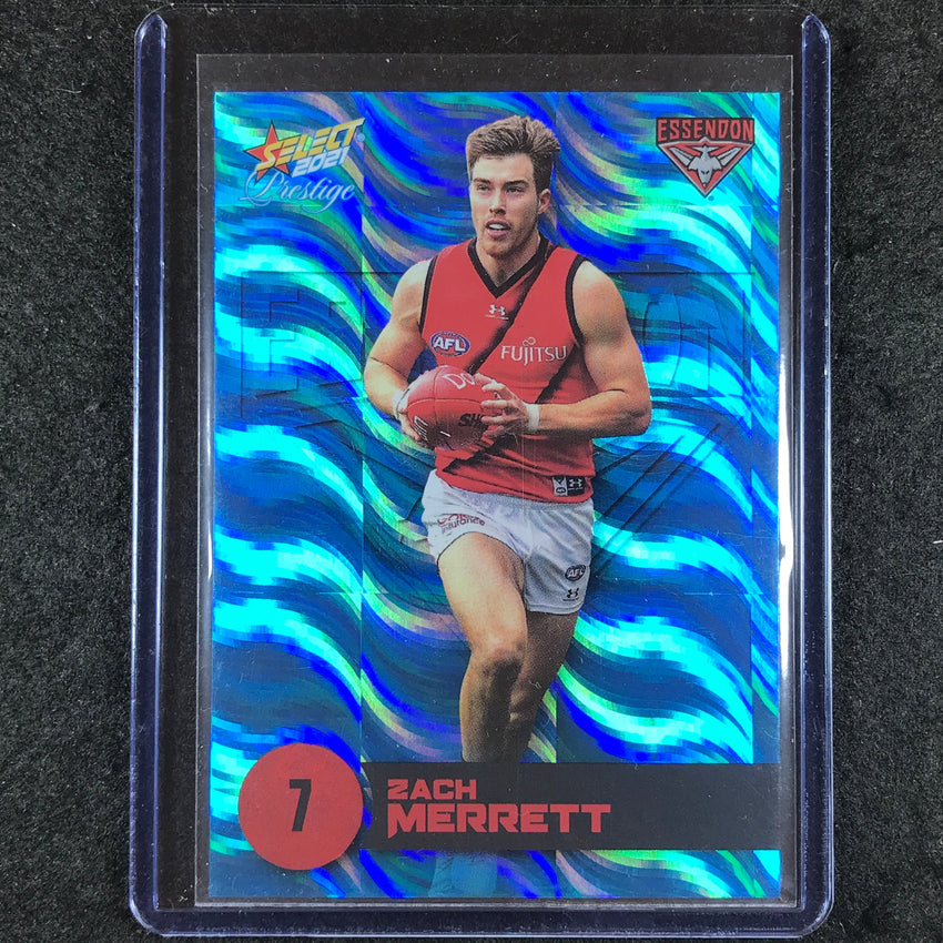 2021 Select AFL Prestige ZACH MERRETT Blue 80/125