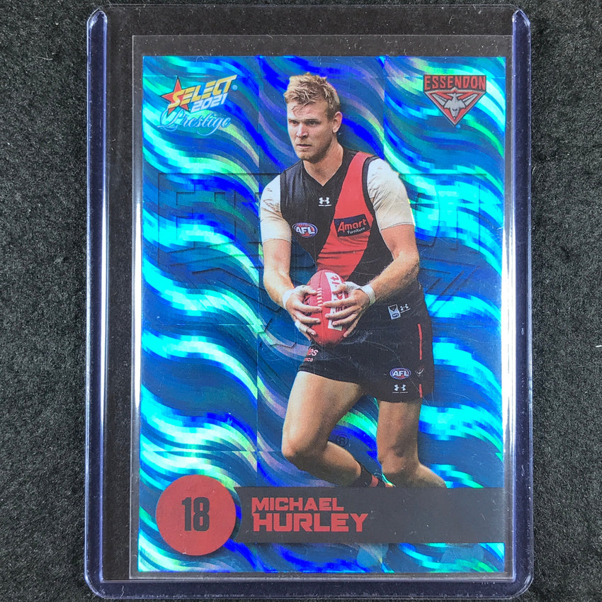 2021 Select AFL Prestige MICHAEL HURLEY Blue 101/125