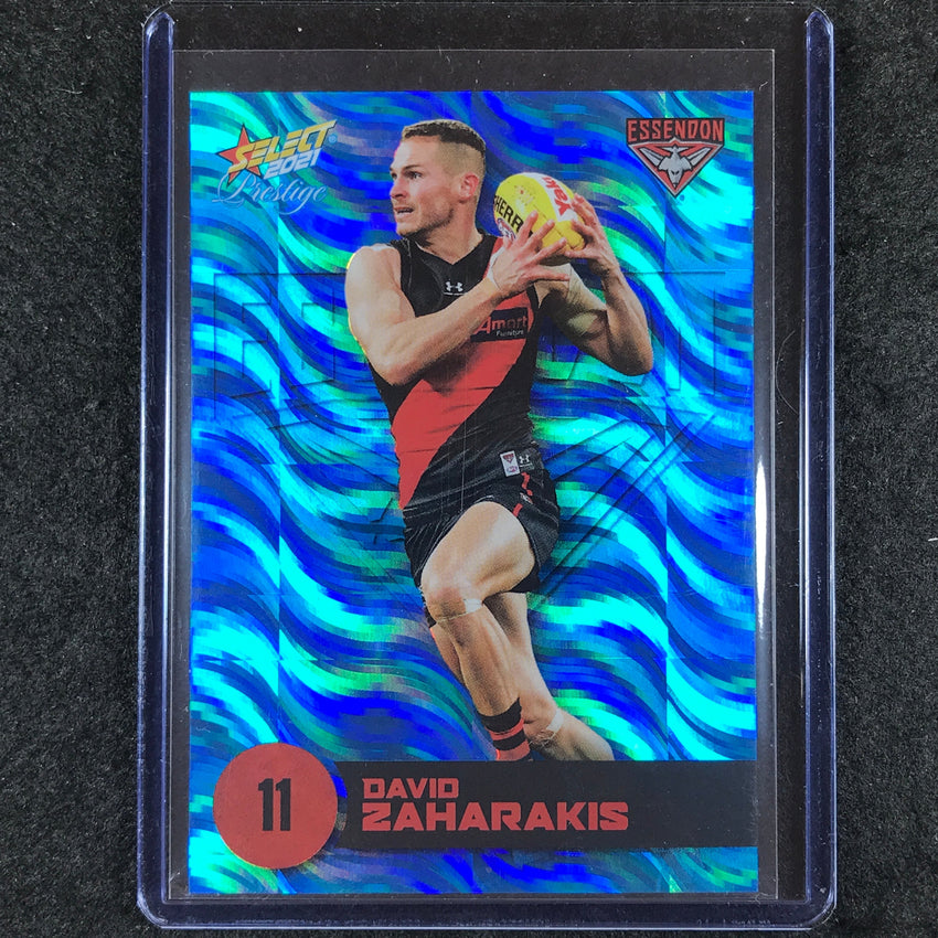 2021 Select AFL Prestige DAVID ZAHARAKIS Blue 124/125