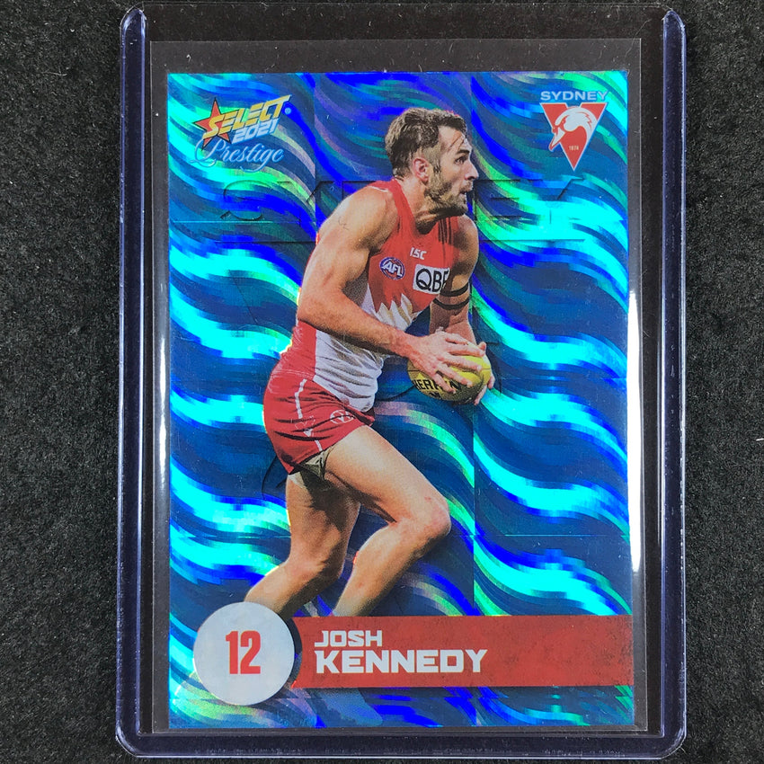 2021 Select AFL Prestige JOSH KENNEDY Blue 28/125
