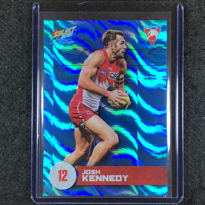2021 Select AFL Prestige JOSH KENNEDY Blue 13/125