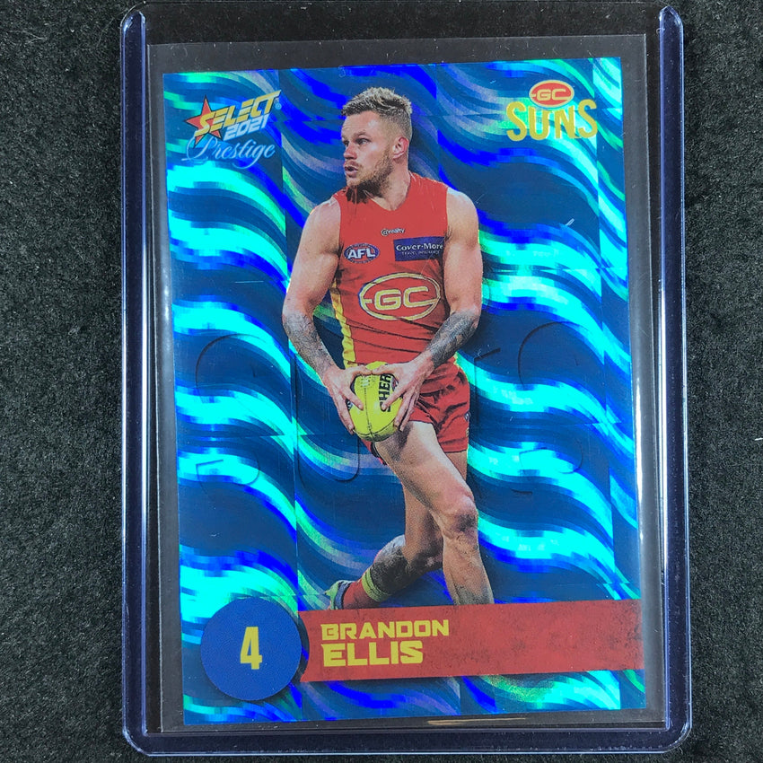 2021 Select AFL Prestige BRANDON ELLIS Blue 28/125
