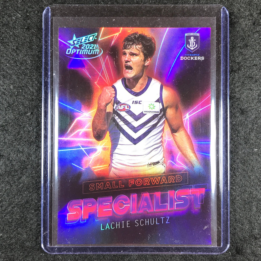 2021 Select AFL Optimum LACHIE SCHULTZ Specialist Small Forward 57/80