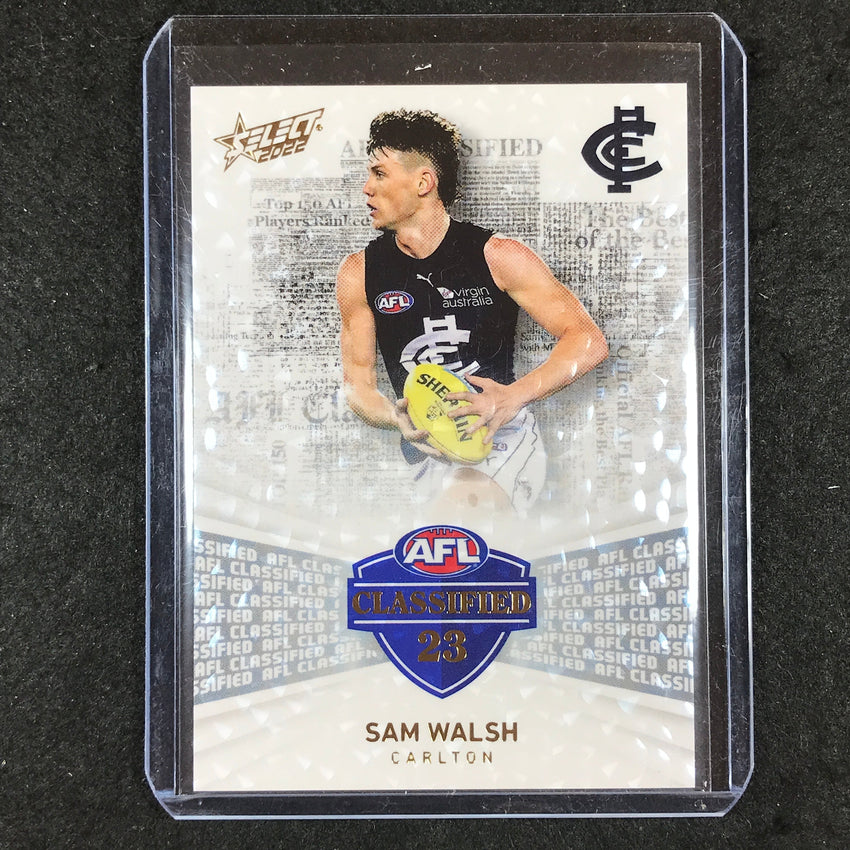 2022 Select AFL Footy Stars SAM WALSH Classified 190/270