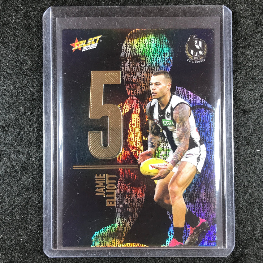 2022 Select AFL Footy Stars JAMIE ELLIOTT Numbers Midnight 25/130
