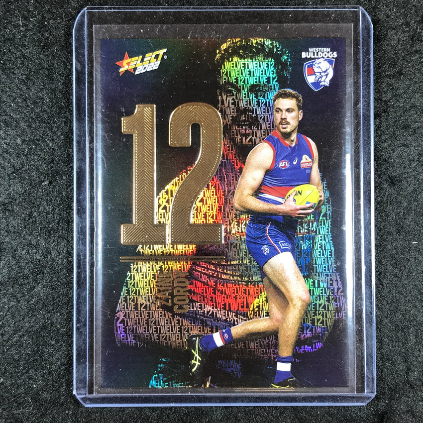 2022 Select AFL Footy Stars ZAINE CORDY Numbers Midnight 89/130