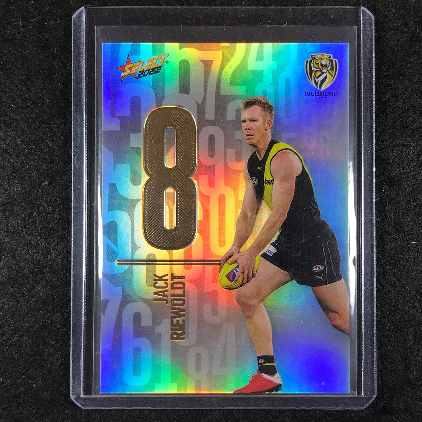 2022 Select AFL Footy Stars JACK RIEWOLDT Numbers Daylight 115/190
