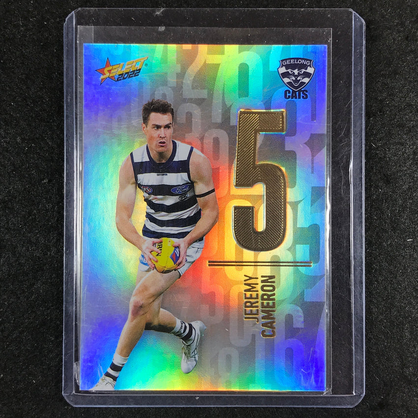 2022 Select AFL Footy Stars JEREMY CAMERON Numbers Daylight 006/190