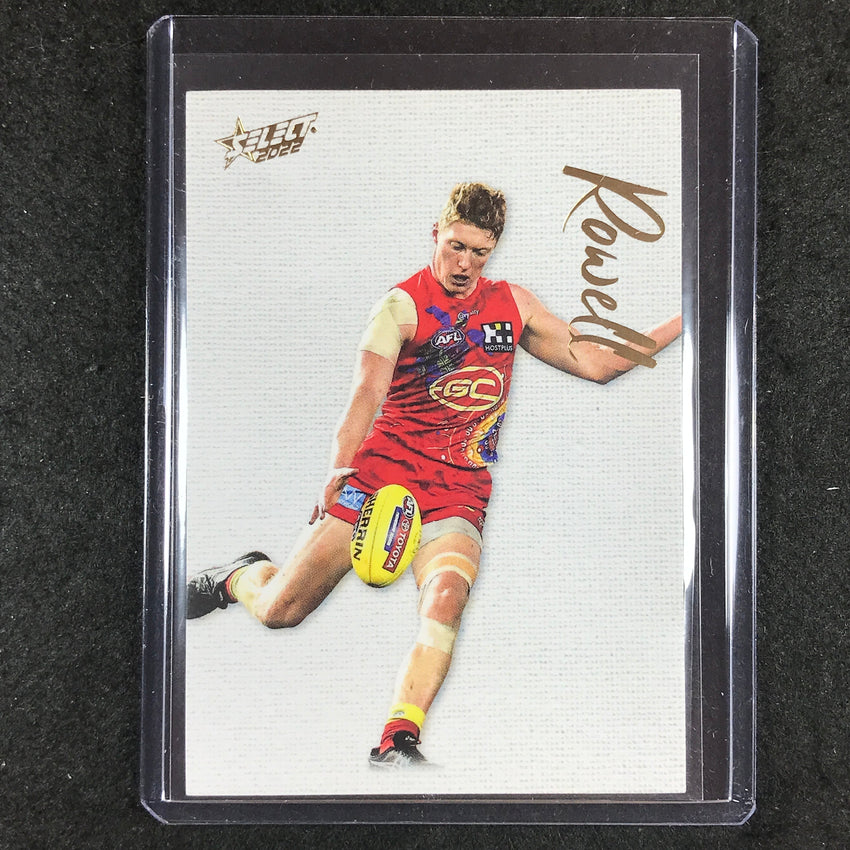 2022 Select AFL Footy Stars MATT ROWELL Blank Canvas 002/250