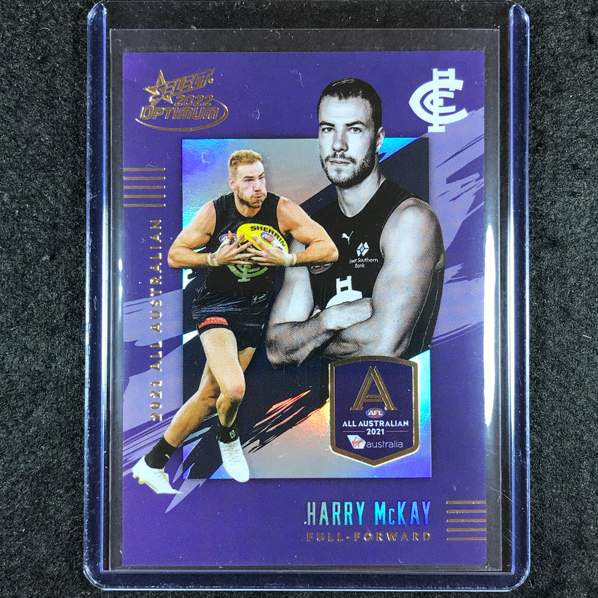 2022 Select AFL Optimum HARRY MCKAY 2021 All Australian 132/195
