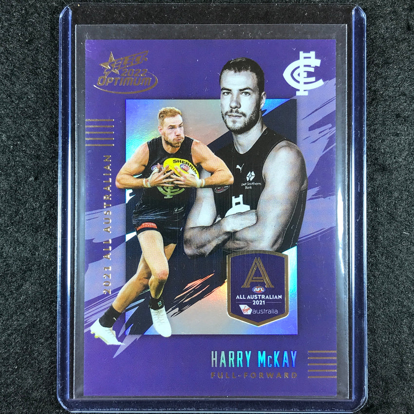 2022 Select AFL Optimum HARRY MCKAY 2021 All Australian 186/195