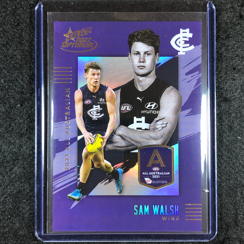 2022 Select AFL Optimum SAM WALSH 2021 All Australian 153/195