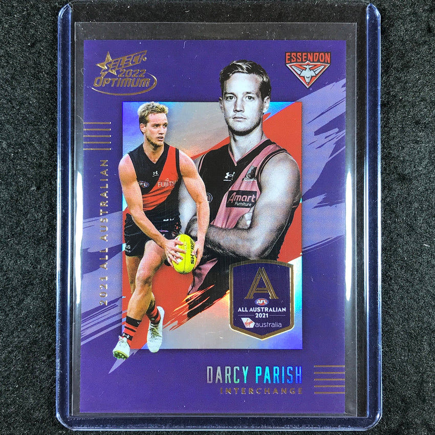 2022 Select AFL Optimum DARCY PARISH 2021 All Australian 139/195