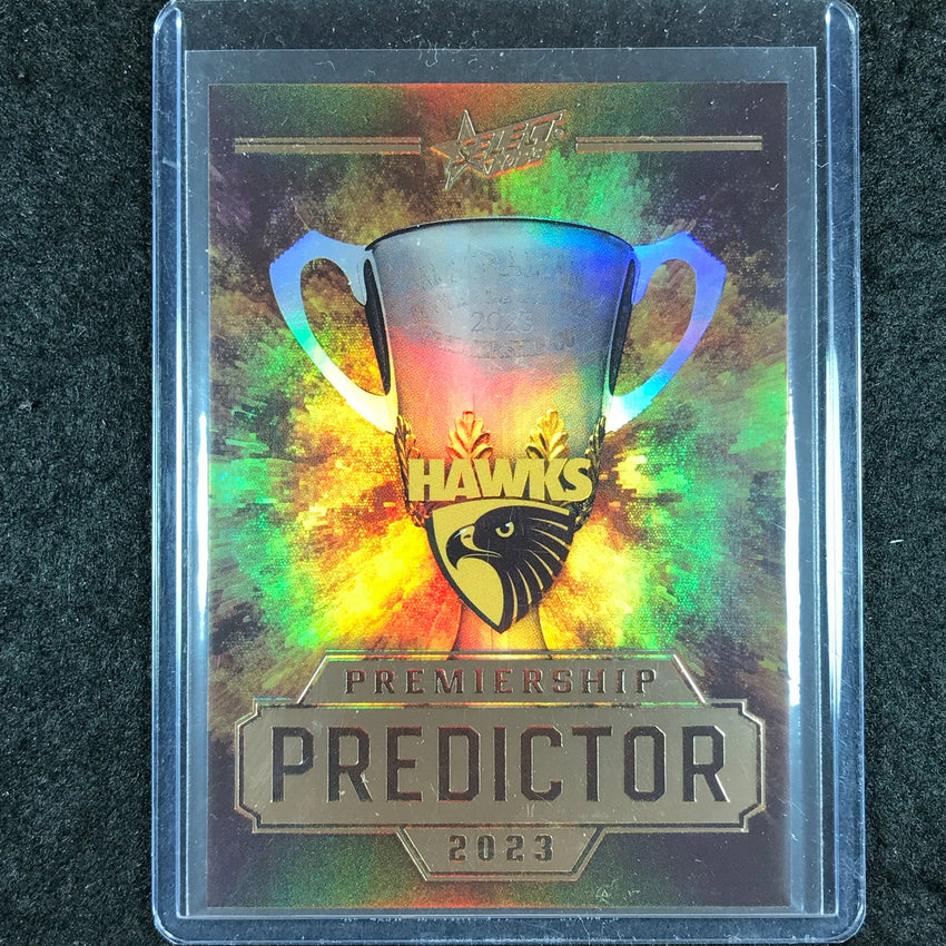 2023 Select AFL Footy Stars HAWTHORN Premiership Predictor Gold 113/260