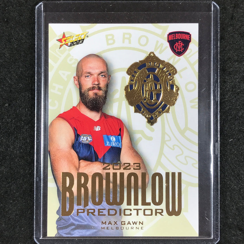 2023 Select AFL Footy Stars MAX GAWN Brownlow Predictor Gold 96/260 –  Cherry Collectables