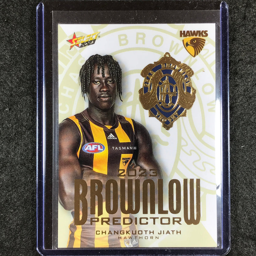 2028 Select AFL Footy Stars CHANGKUOTH JIATH Brownlow Predictor Gold 177/260
