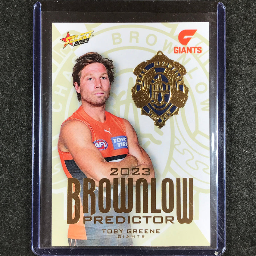 2036 Select AFL Footy Stars TOBY GREENE Brownlow Predictor Gold 181/260