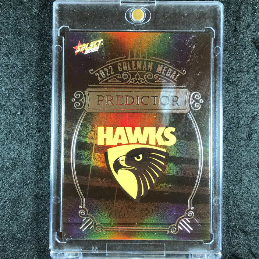 2022 Select AFL Footy Stars HAWTHORN Coleman Medal Predictor 106/185