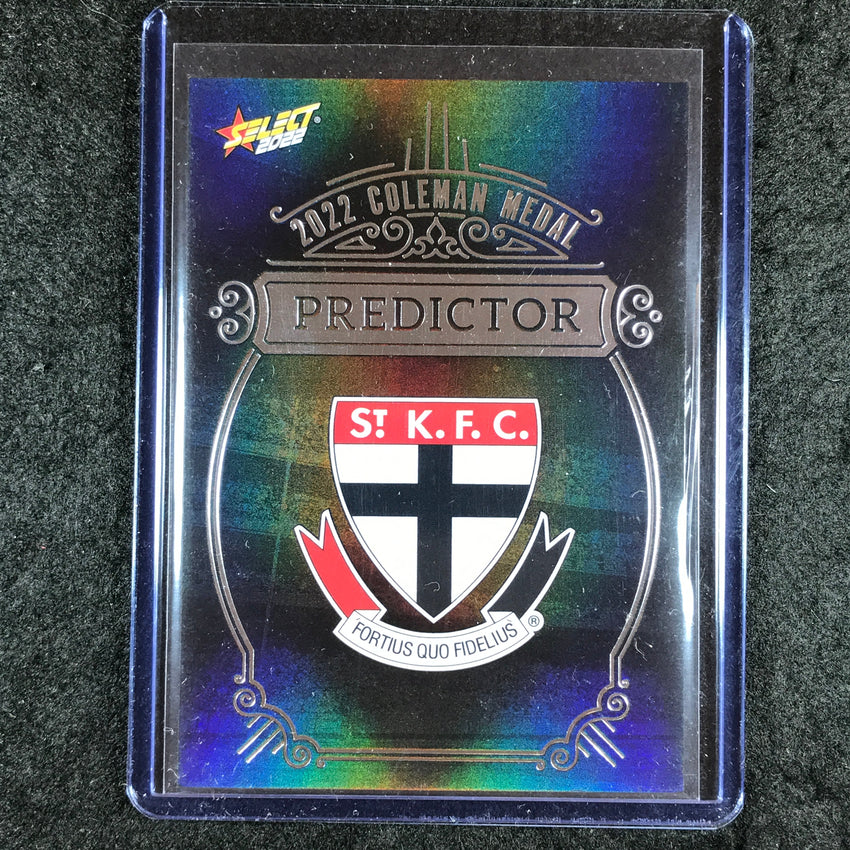 2022 Select AFL Footy Stars ST KILDA Coleman Medal Predictor 84/185
