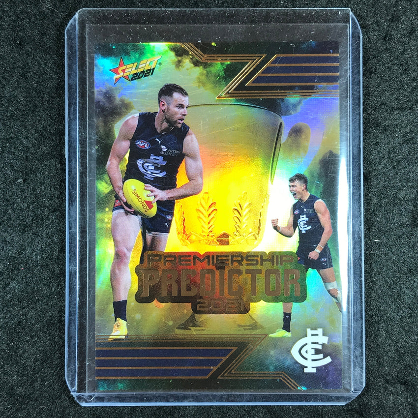 2021 Select AFL Footy Stars CARLTON Premiership Predictor 95/140
