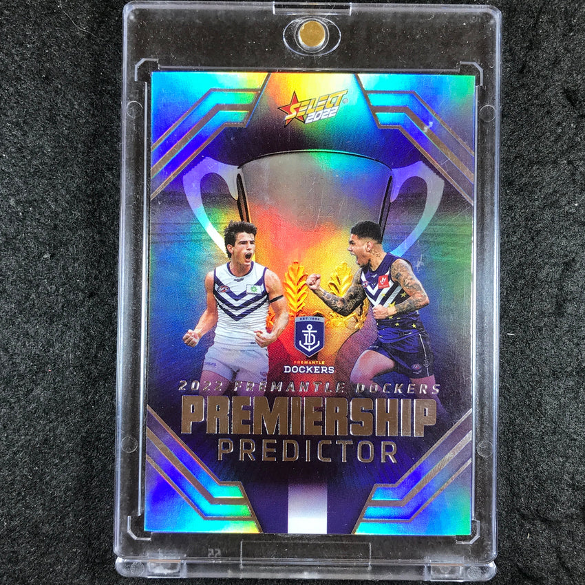 2022 Select AFL Footy Stars FREMANTLE Premiership Predictor 171/185
