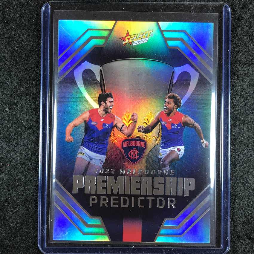 2022 Select AFL Footy Stars MELBOURNE Premiership Predictor 162/185